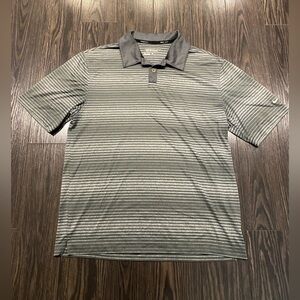 Men's Nike Golf Striped Polo Shirt - size M